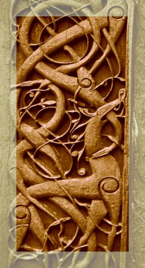 Kirk's Apps. Image: Door of Urnes Church - Viking Carvings
